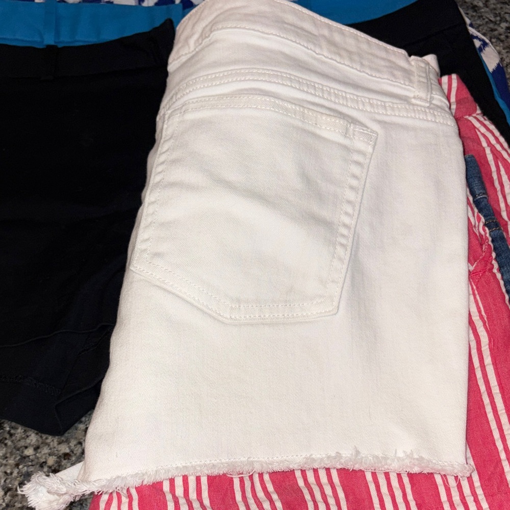 6 Pairs Denim Blue Women's Shorts - Picture 9 of 12
